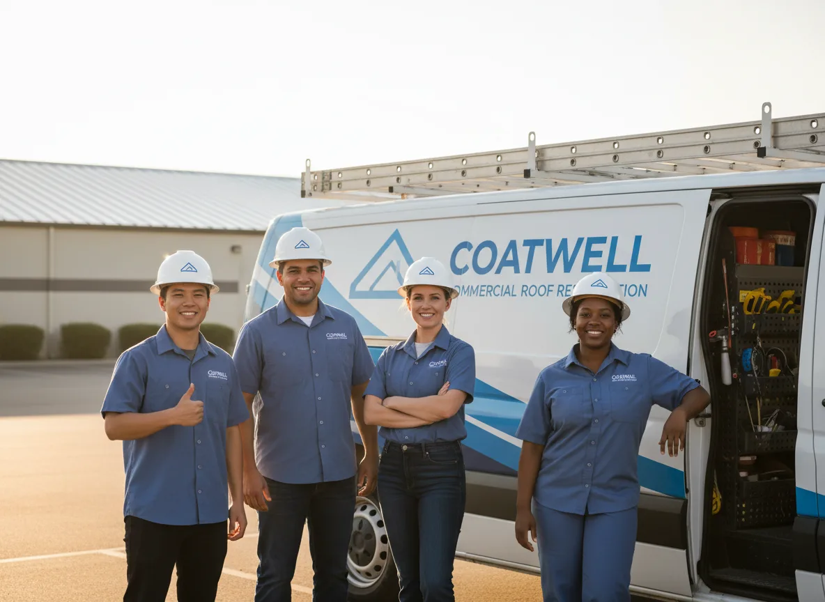 Commercial roof coating company in Saxapahaw, NC